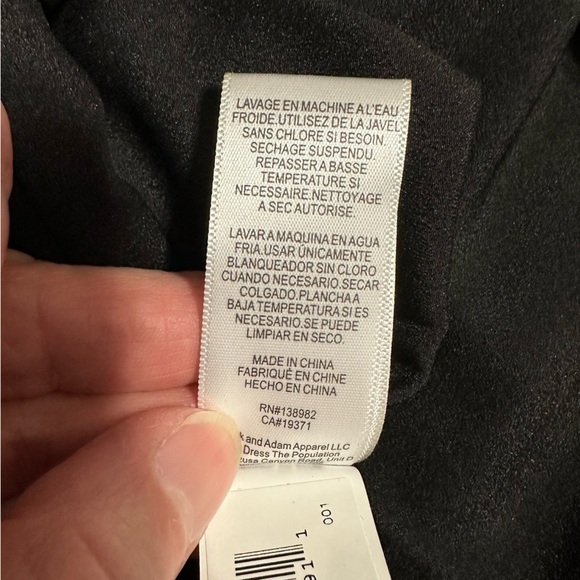 Dress The Population Iris High Slit Evening Gown, Size Medium (v) - Picture 13 of 14